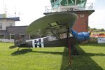 G-AISX @ EGTB - '330372 (G-AISX) 1943 Piper L-4H Cub (Grasshopper) Booker 17.05.24 - by PhilR
