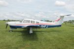 G-BHFJ @ EGTB - G-BHFJ 1979 Piper PA-28RT-201T Turbo Cherokee Arrow lV Booker 17.05.24 - by PhilR