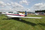 G-BJHB @ EGTB - G-BJHB 1981 Mooney M20J Booker 17.05.24 - by PhilR