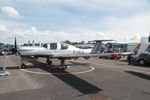 G-CMTB @ EGTB - G-CMTB 2024 Diamond Aircraft DA 50 C Booker 17.05.24 (2)