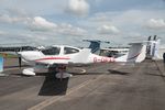 G-DPAE @ EGTB - G-DPAE 2023 Diamond Aircraft DA 40 NG Diamond Star Booker 17.05.24 - by PhilR