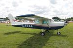 G-EEKK @ EGTB - G-EEKK 1982 Cessna 152 Booker 17.05.24 - by PhilR