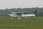 G-HHDR @ EGTB - G-HHDR 2008 Cessna 182T Skylane Booker 18.05.24 - by PhilR