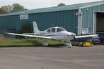 G-OAWM @ EGTB - G-OAWM 2008 Cirrus SR22 Booker 17.05.24 - by PhilR
