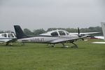 N986JT @ EGTB - N986JT 2014 Cirrus SR22T Booker 18.05.24 - by PhilR