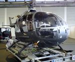 G-CMBM @ EDNY - MBB Bo 105CB-4 (minus main rotor blades) at the AERO 2024, Friedrichshafen - by Ingo Warnecke