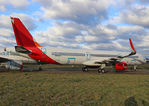 N696AV @ LFBT - Stored... - by Shunn311