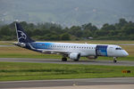 4O-AOB @ LOWG - Air Montenegro ERJ-195LR @GRZ