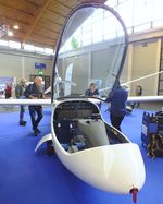 D-KGEN @ EDNY - Akaflieg Stuttgart e-Genius hybrid powered by Mercedes-Benz OM660 diesel and an electric Motor, at the AERO 2024, Friedrichshafen - by Ingo Warnecke