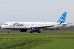 N4064J @ EHAM - at spl - by Ronald