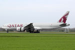 A7-BFB @ EHAM - at spl - by Ronald