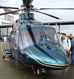 HB-XOX @ EDNY - AgustaWestland (Leonardo) AW139 at the AERO 2024, Friedrichshafen - by Ingo Warnecke