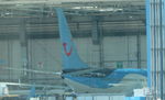 G-TUKS @ EGGW - In the maintenance hangar at Luton Airport - by Chris Holtby