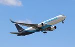 N1487A @ KRFD - Boeing 767-31K(ER)(BDSF) - by Mark Pasqualino