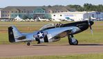 N51HY @ KLAL - P-51D Quick Silver zx - by Florida Metal