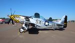 N51LW @ KLAL - P-51D Little Witch zx - by Florida Metal