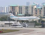 N70PS @ KFLL - Global Express zx BDA-FLL - by Florida Metal