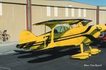 N301SH @ RTS - Race #7 N301SH Moving Violation was flown by Mick Richardson during the Reno Air Races in Sept 1994. - by Marc Van Ryssel