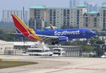 N254WN @ KFLL - SWA 737 zx BWI-FLL - by Florida Metal