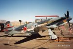 N494DJ @ RTS - N494DJ  race #12 was flown by Alan Preston during the Reno Air Races in Sept 1994. - by Marc Van Ryssel