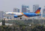 N293NV @ KFLL - AAY A320 zx TYS-FLL - by Florida Metal