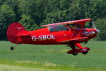 G-SBOL @ X3CX - Landing at Northrepps. - by Graham Reeve