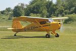 G-ALEH @ EGHP - G-ALEH 1948 Piper PA-17 Vagabond Jodel Fly In Popham 02.06.24 (2) - by PhilR
