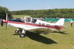 G-BLXO @ EGHP - G-BLXO 1963 SAN Jodel D150 Jodel Fly In Popham 02.06.24 (2) - by PhilR