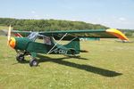 G-CBXE @ EGHP - G-CBXE 2002 Easy Raider J2.2(2) Jodel Fly In Popham 02.06.24 - by PhilR
