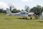 G-CCDX @ EGHP - G-CCDX 2003 Aerotechnik EV-97 Eurostar Jodel Fly In Popham 02.06.24 - by PhilR