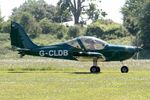 G-CLDB @ EGHP - G-CLDB 2019 EV-97 Eurostar SL Microlight 912(1) Jodel Fly In Popham 02.06.24 - by PhilR