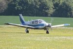 G-DSFT @ EGHP - G-DSFT 1973 Piper  PA-28R-200-2 Cherokee Arrow ll Jodel Fly In Popham 02.06.24 (2) - by PhilR