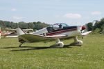 G-TIDS @ EGHP - G-TIDS 1964 SAN Jodel D150 Mascaret Jodel Fly In Popham 02.06.24 (1) - by PhilR