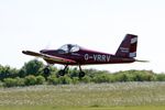 G-VRRV @ EGHP - G-VRRV 2017 VANS RV-12 Jodel Fly In Popham 02.06.24 - by PhilR
