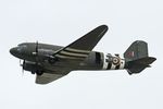 G-ANAF @ EGSU - KP220 (G-ANAF) 1944 Douglas C-47 D Day Display Duxford 01.06.24 (5) - by PhilR