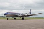 OE-LDM @ EGSU - OE-LDM 1958 Douglas DC-6B Red Bull D Day Display Duxford 01.06.24 (31) - by PhilR