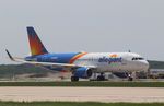 N195NV @ KRFD - Airbus A320-214