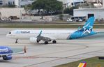 C-GOKC @ KFLL - TSC A321N zx FLL-YUL - by Florida Metal