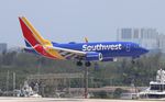 N254WN @ KFLL - SWA 737 zx BWI-FLL - by Florida Metal