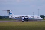 C-FSRJ @ EGSH - Departing from Norwich after a re-spray. - by Graham Reeve