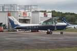 G-BTMA @ EGLK - G-BTMA 1980 Cessna 172N Skyhawk Blackbushe Fly In 15.06.24 - by PhilR