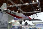 D-MYHW @ EDNY - Junkers Flugzeugwerke A 50 ci Junior replica at the AERO 2024, Friedrichshafen - by Ingo Warnecke