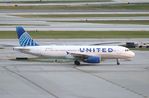 N414UA @ KORD - Airbus A320-232
