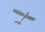 G-DRGL - 1954 Piper Super Cub over Pagham Harbour, w Sussex