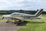 G-AYAB @ EGKA - Parked at Shoreham Airport, Sussex - by Chris Holtby