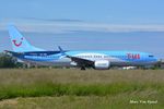 OO-TMS @ EBOS - OO-TMS at Ostend Airport. - by Marc Van Ryssel