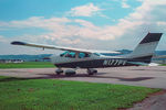 N177PV @ LSZG - At Grenchen. Scanned from a slide.