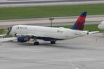 N312US @ KATL - DAL A320 zx down time. Had arrived from ROC and will later head to DCA - by Florida Metal
