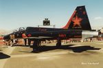 840456 @ RTS - 840456 of VFA 127  NAS Fallon - Nevada on display at the Reno Air Races in Sept 1995. - by Marc Van Ryssel