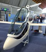 D-KWVV @ EDNY - Lange Antares 21E with electric motor at the AERO 2024, Friedrichshafen